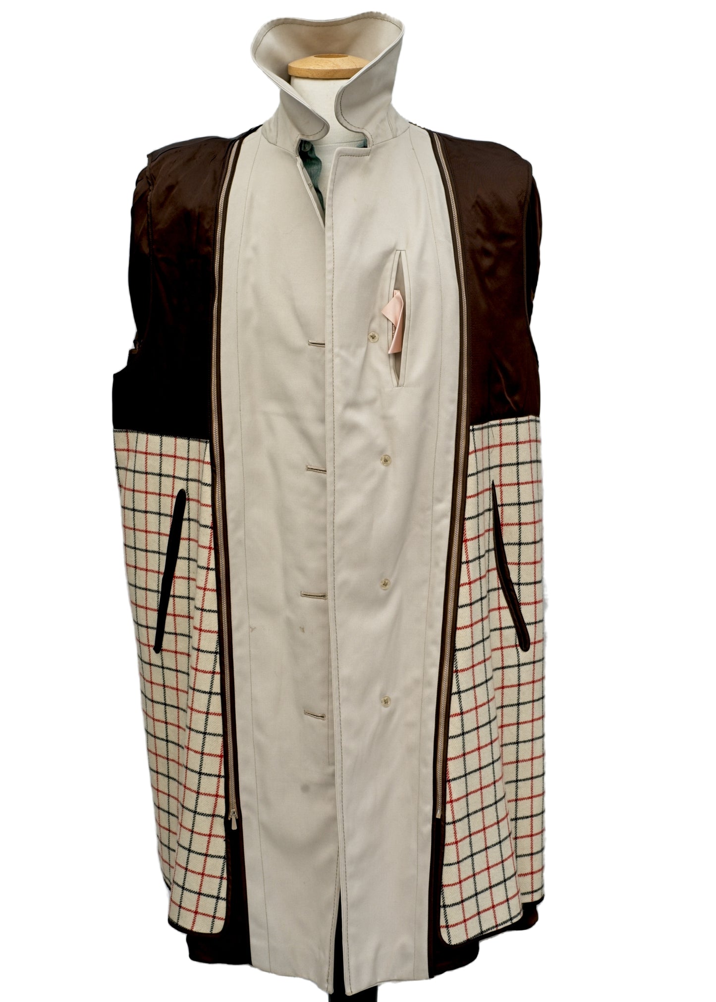 Men's Vintage Aquascutum Trench Coat Raincoat • Removable Liner