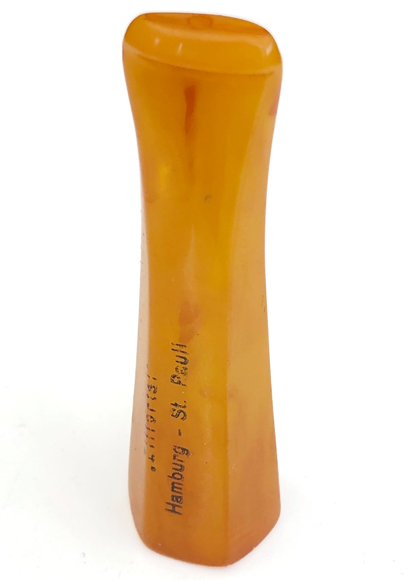Vintage 30s Eggyolk Bakelite Cheroot Holder • Souvenir Zillertal, Hamburg–St. Pauli