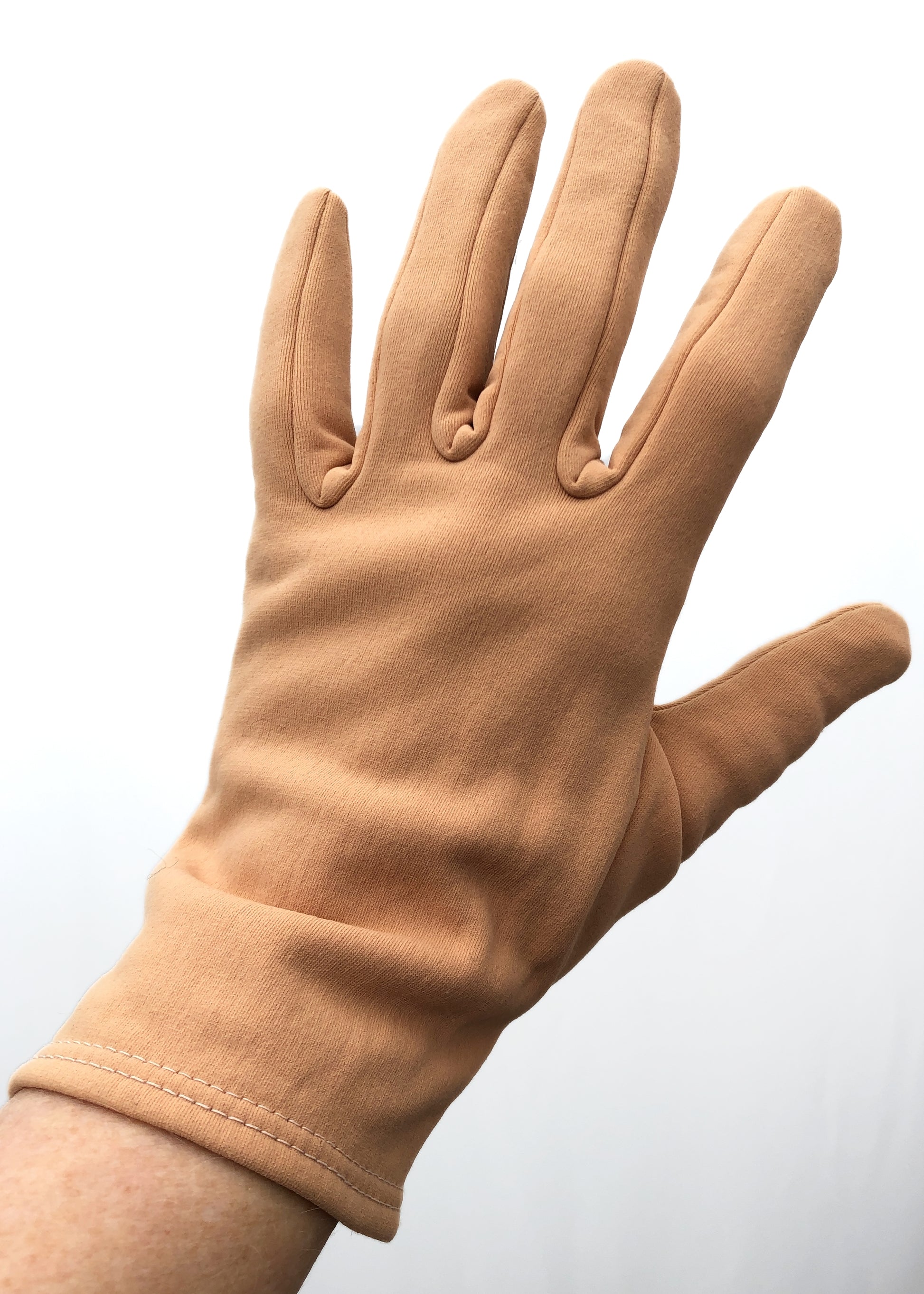 Vintage Biscuit Beige Short Stretch Day Gloves