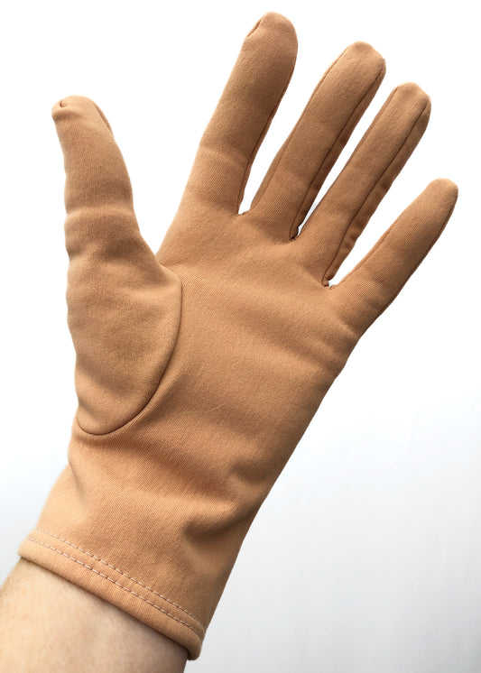 Vintage Biscuit Beige Short Stretch Day Gloves
