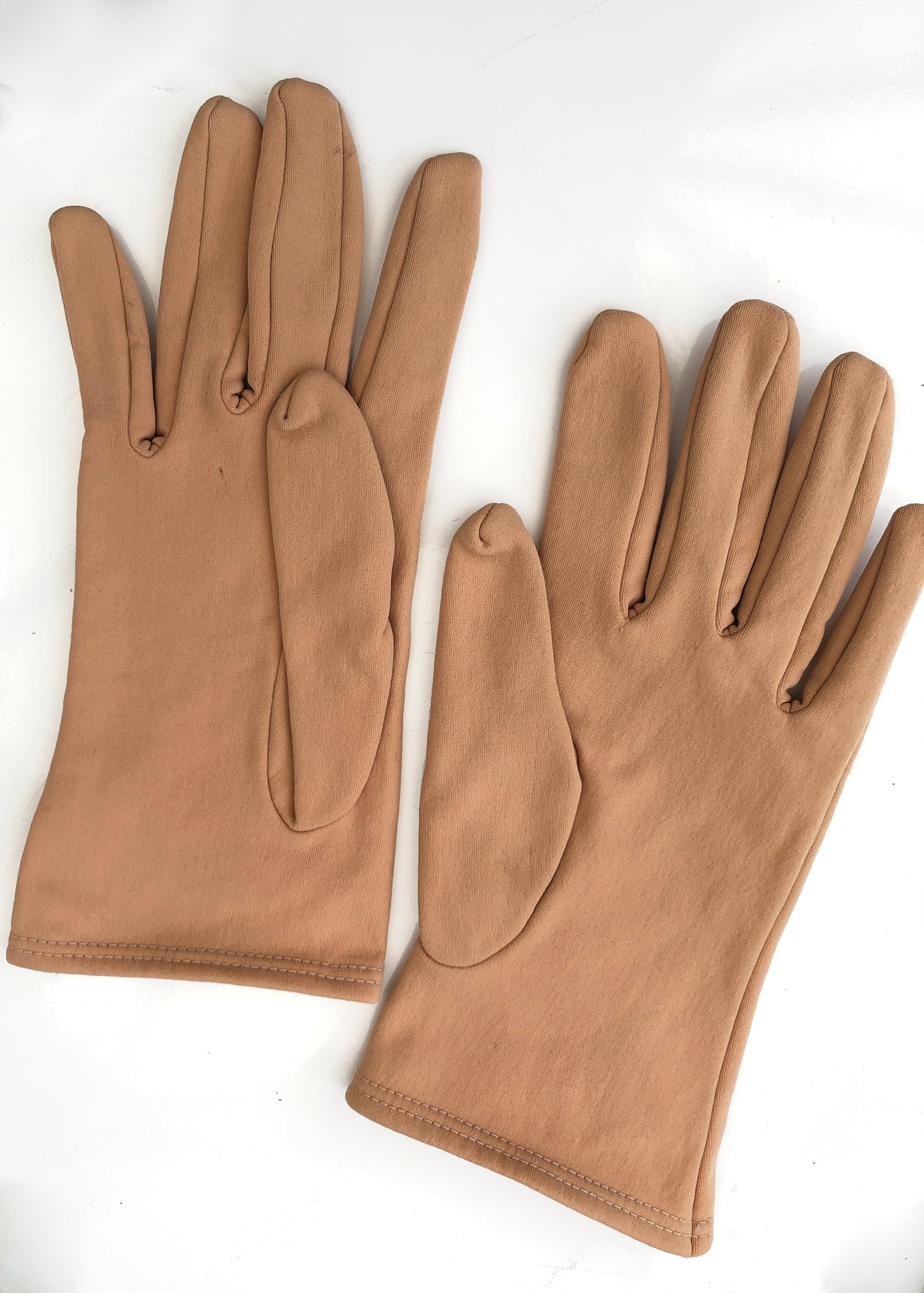 Vintage Biscuit Beige Short Stretch Day Gloves