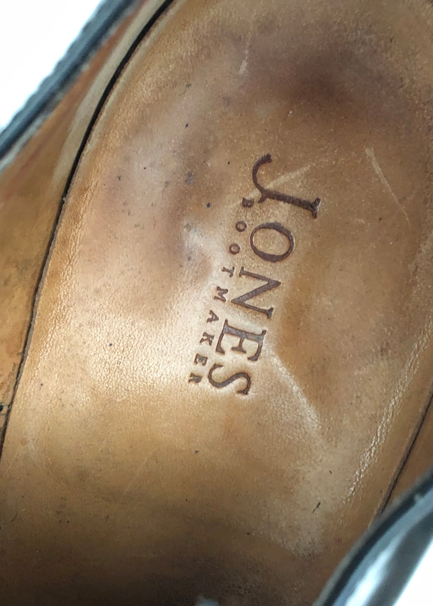 Men's Vintage Black Leather Oxford Lace Up Shoes • Jones Bootmaker