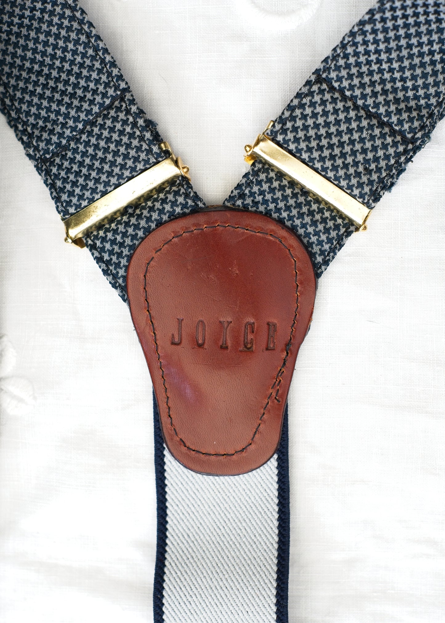 Leather Tab Button Braces • Suspenders • Joyce