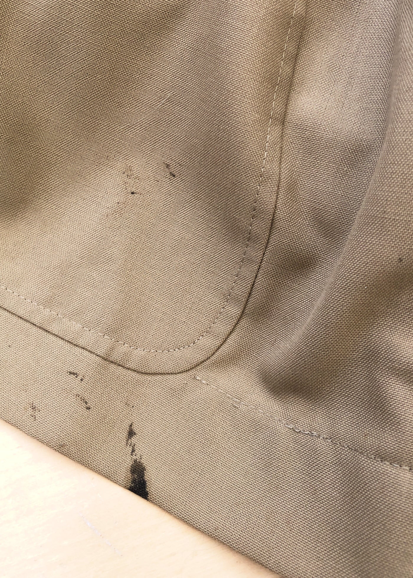 Vintage 1975 French Military Khaki Service Dress Uniform – Jacket & Trousers