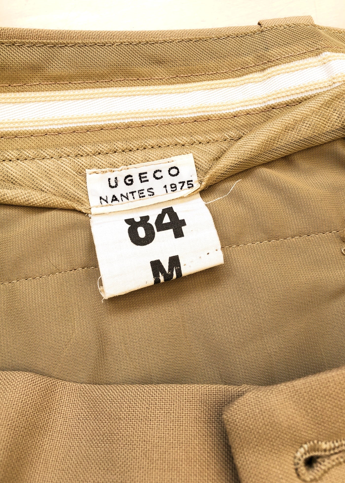 Vintage 1975 French Military Khaki Service Dress Uniform – Jacket & Trousers