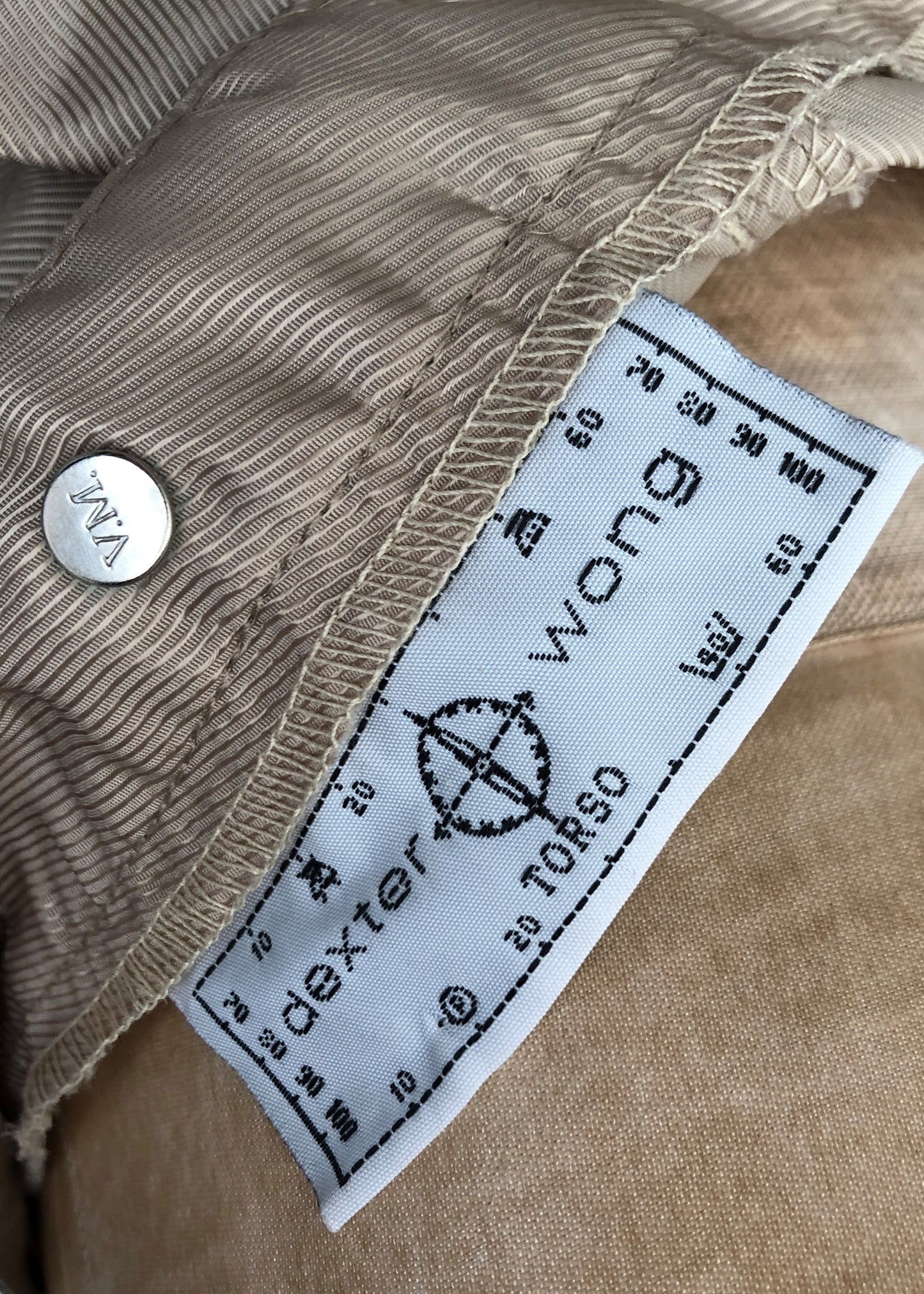 1990s Vintage Gold Dexter Wong Wiggle Pencil Skirt • Removable Bustle