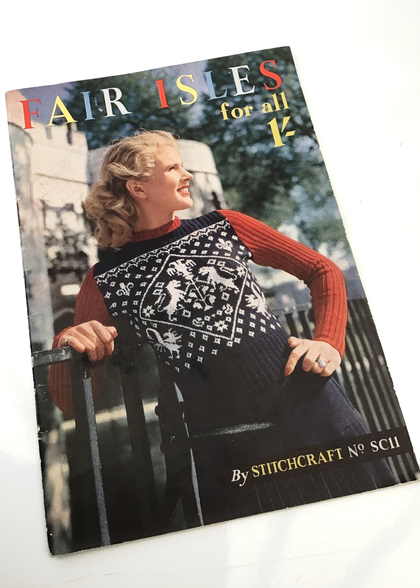 Fairisles For All Stitchcraft No SC11 Knitting Pattern Booklet