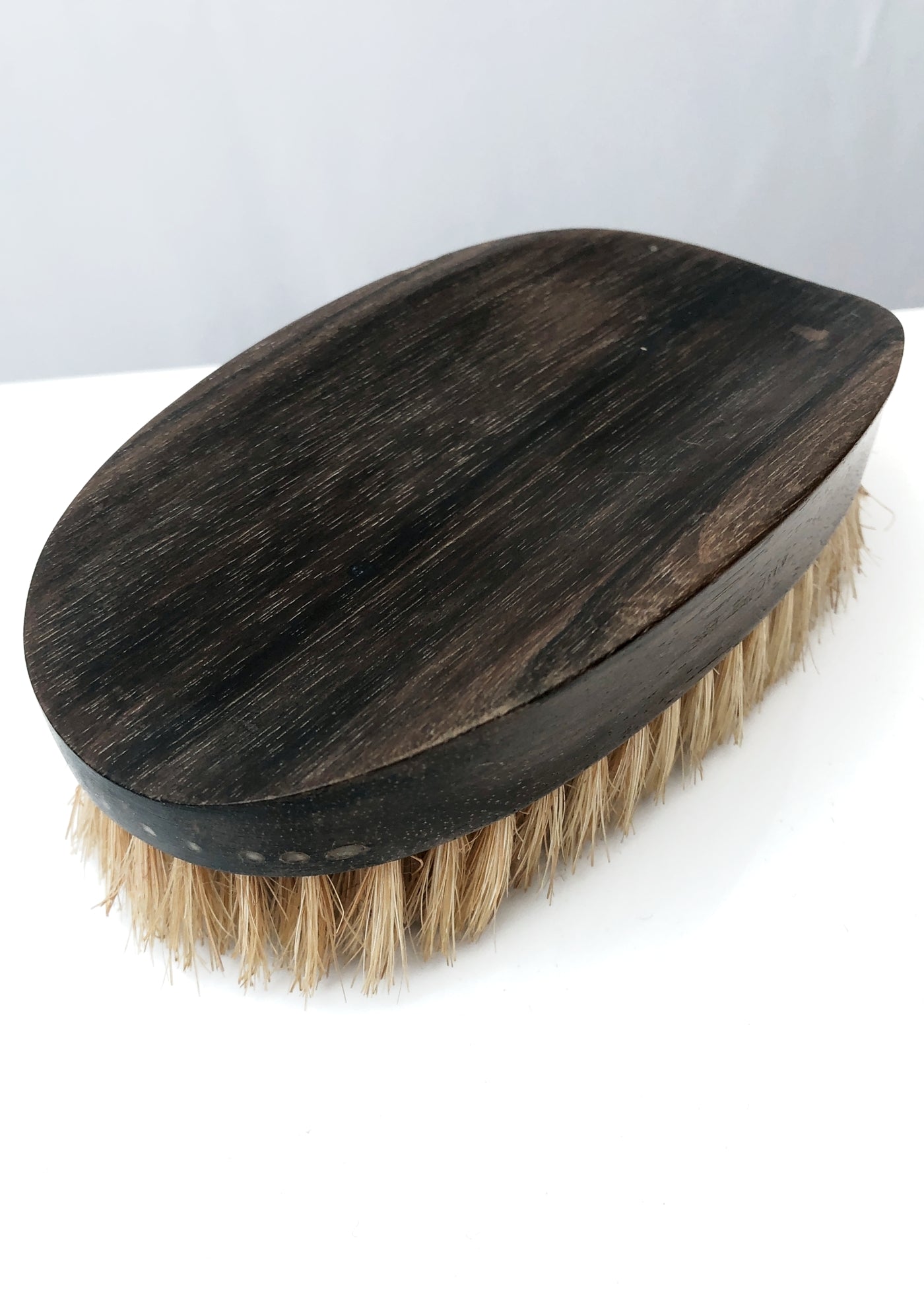 Men's Vintage Ebonised Wood Grooming Clothes Brush