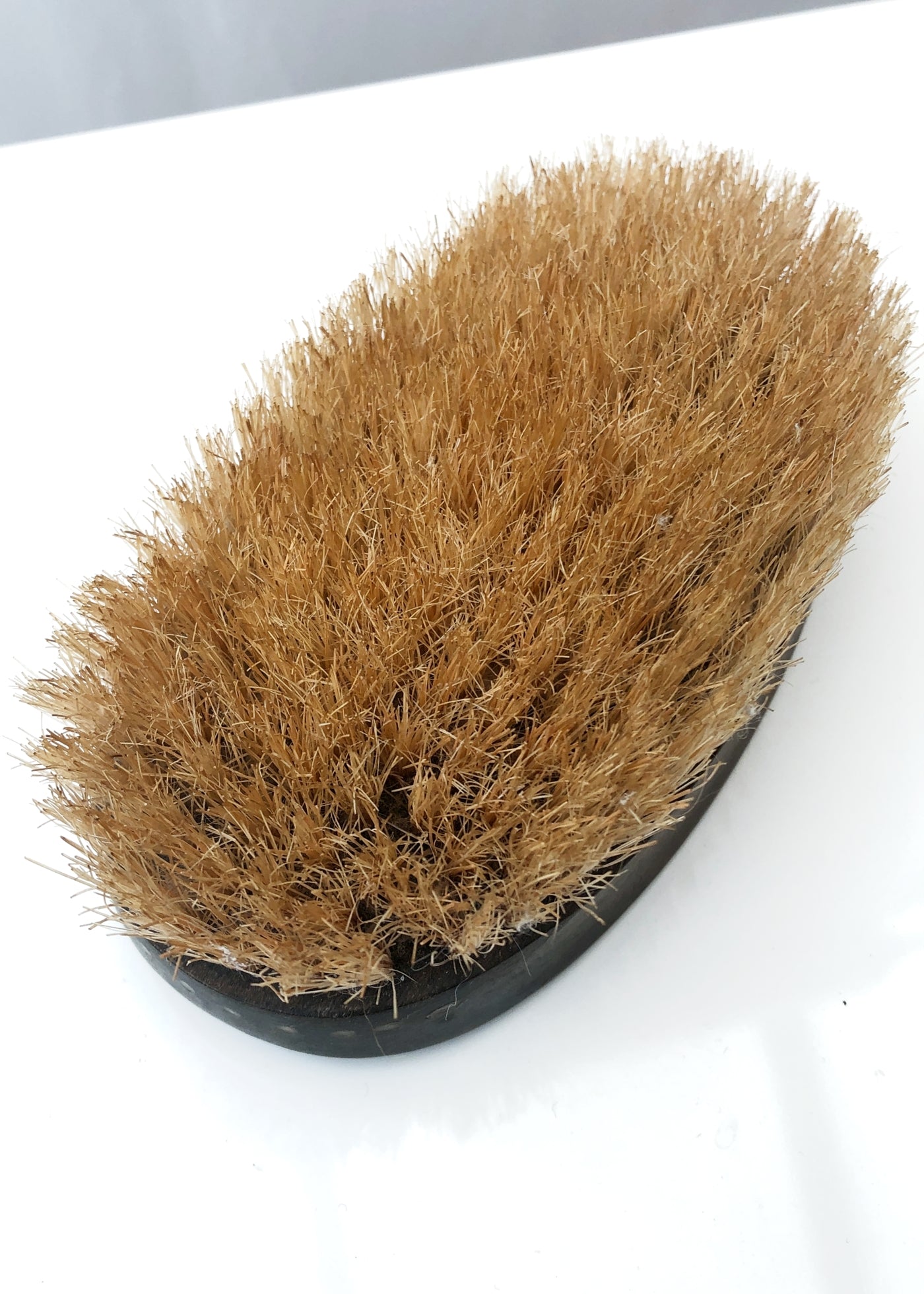 Men's Vintage Ebonised Wood Grooming Clothes Brush
