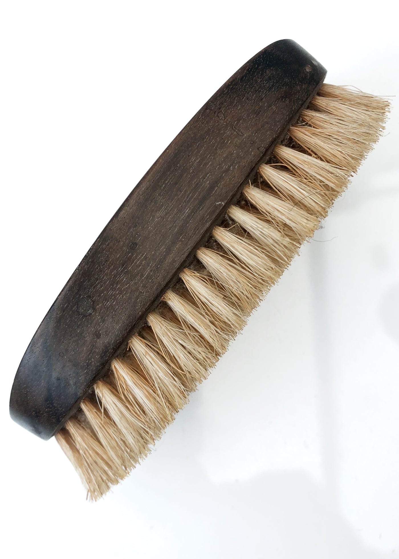 Men's Vintage Ebonised Wood Grooming Clothes Brush