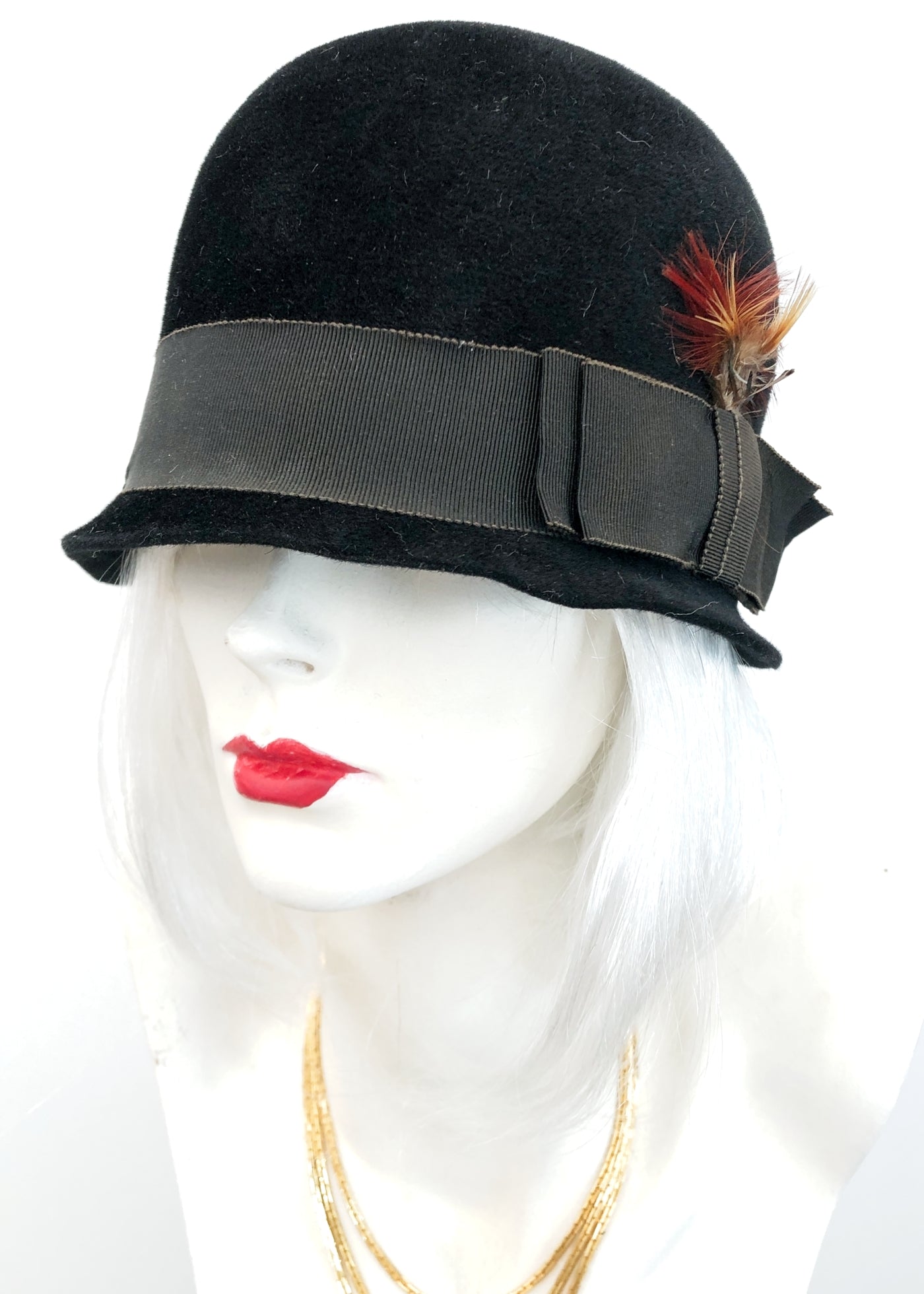 Vintage 60s Jacoll Cloche Hat