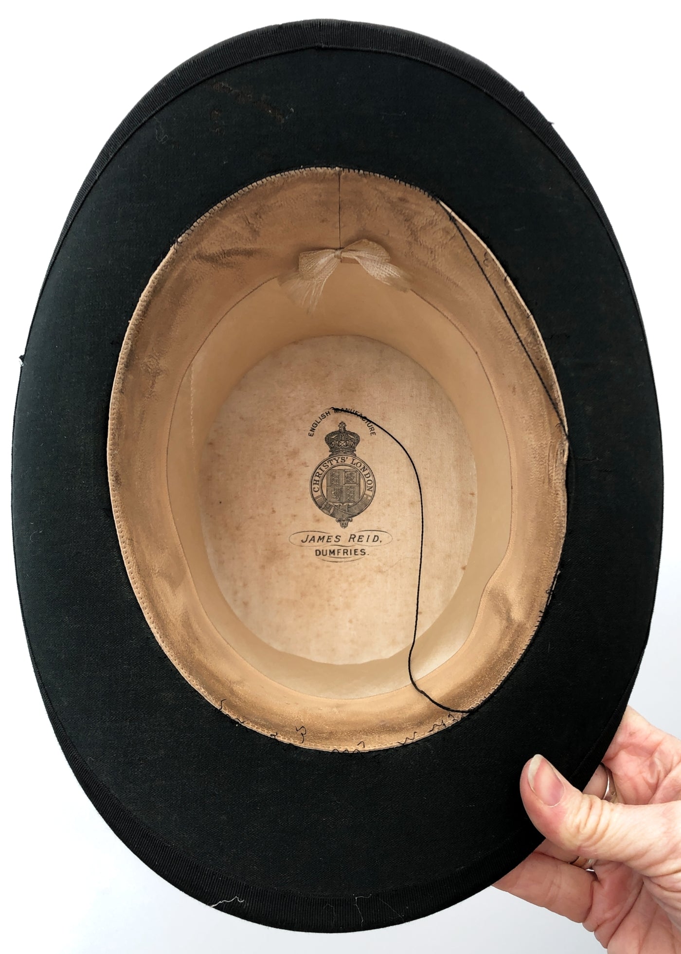 Vintage Christie's James Reid Black Top Hat • Wounded