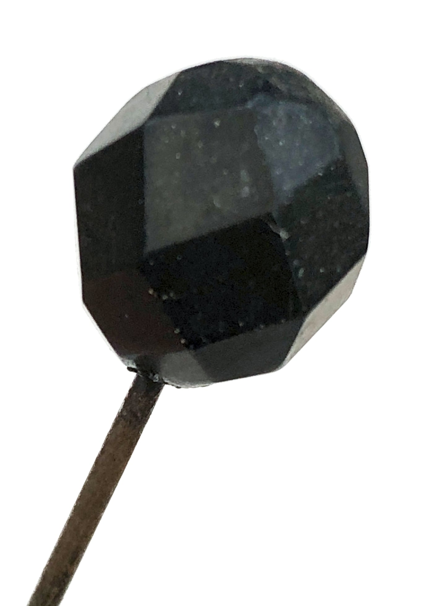 Vintage Whitby Jet Hat Pin • Hat Flash