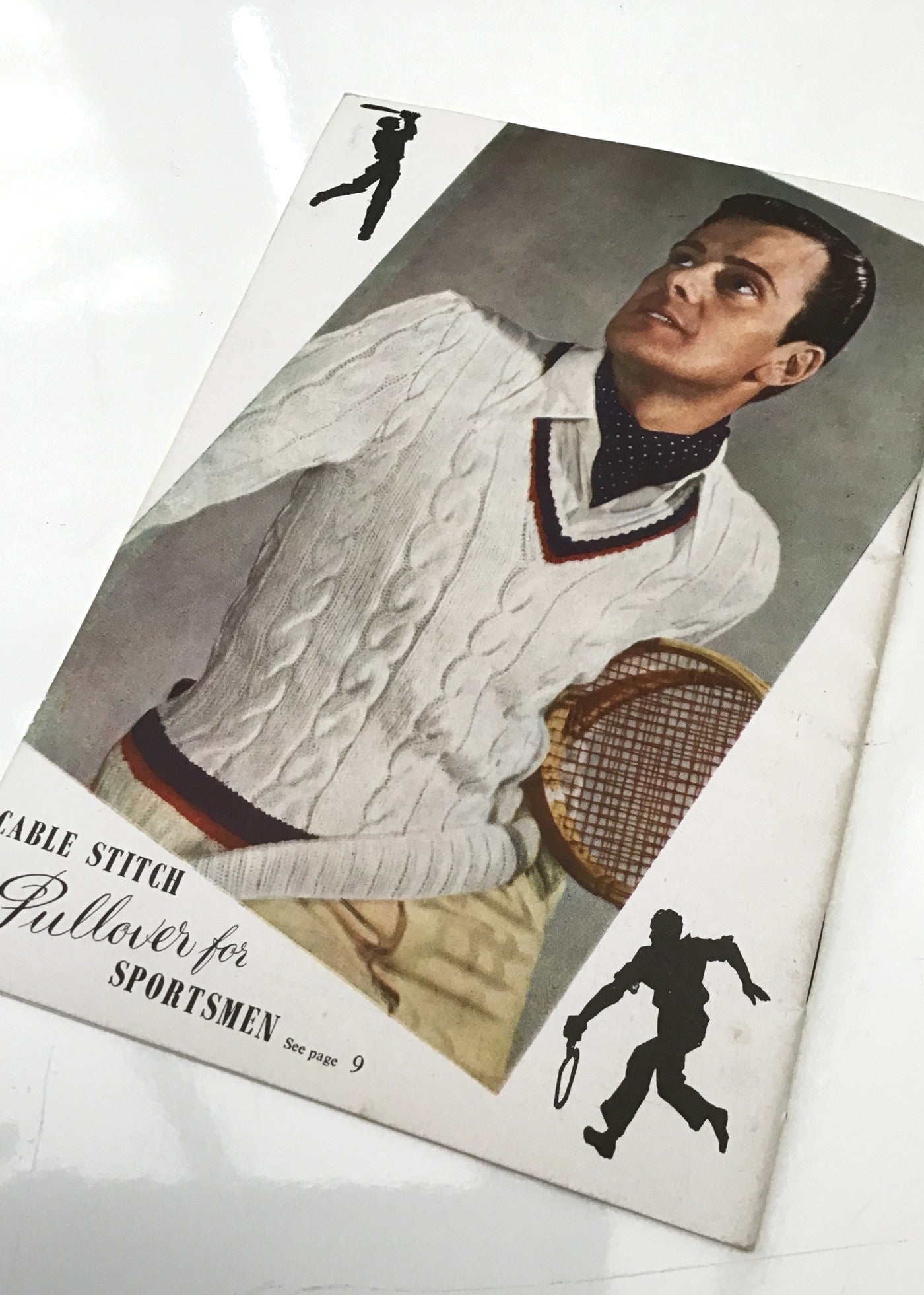 1950s Men's Knits Stitchcraft Pattern Booklet • 24 Pages