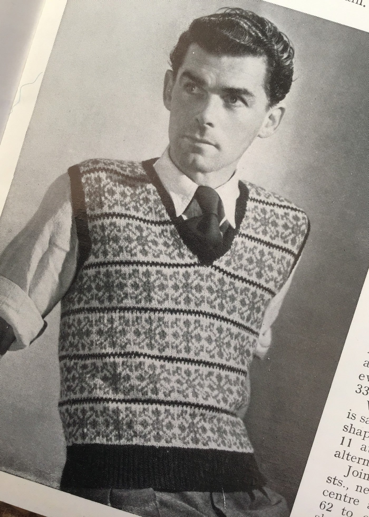 1950s Men's Knits Stitchcraft Pattern Booklet • 24 Pages