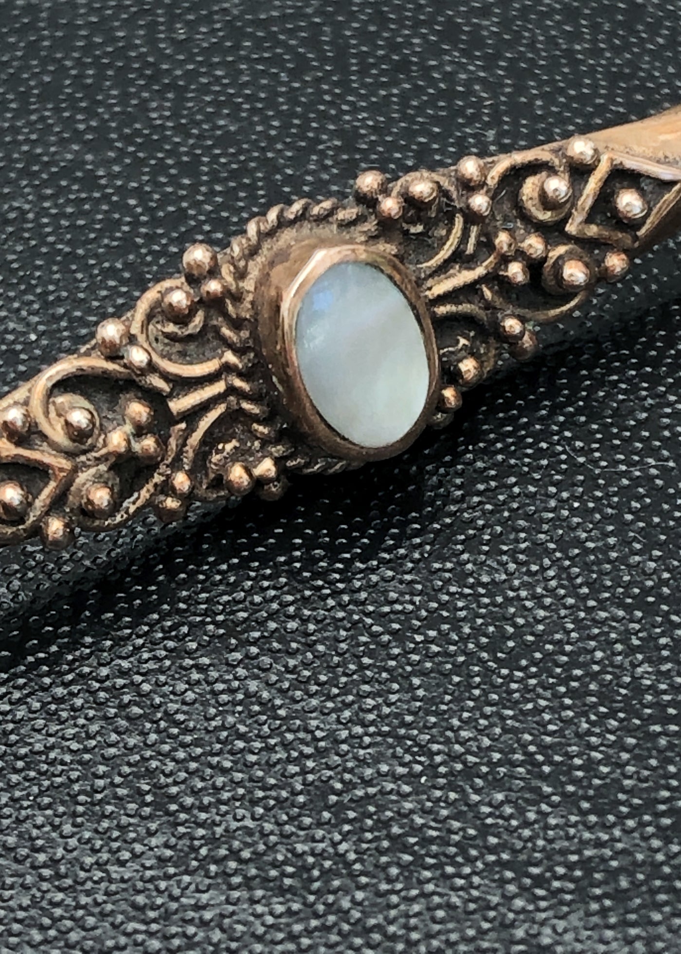 Vintage Edwardian Moonstone Bar Brooch