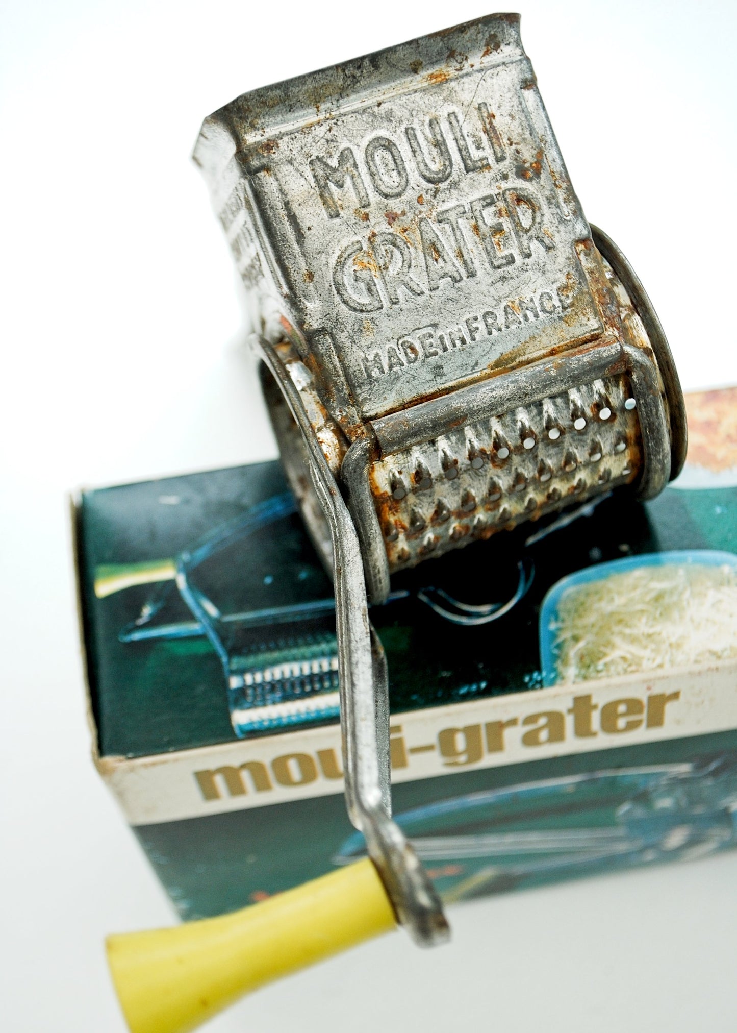 Vintage Original 60s Mouli Grater • Cheese grater Kitchen Gadget • Film Prop