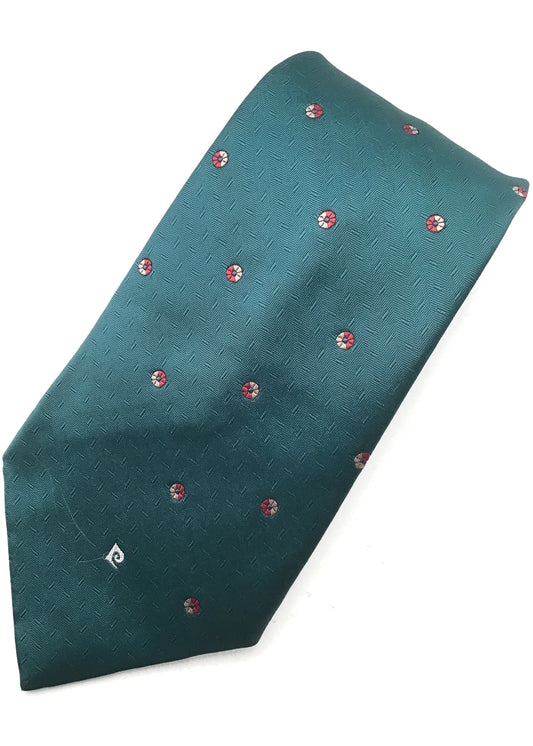 Pierre Cardin neck tie in green