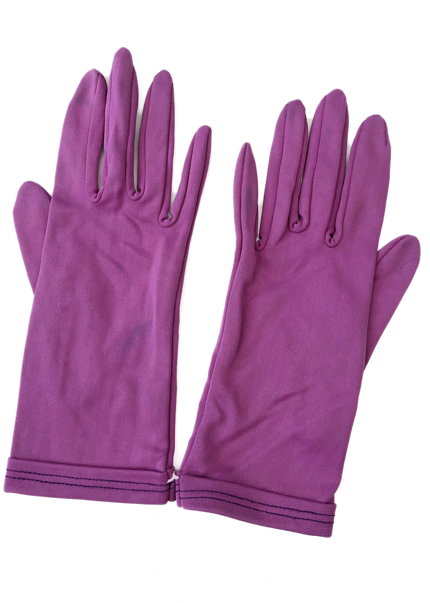 Vintage Purple Short Stretch Day Gloves