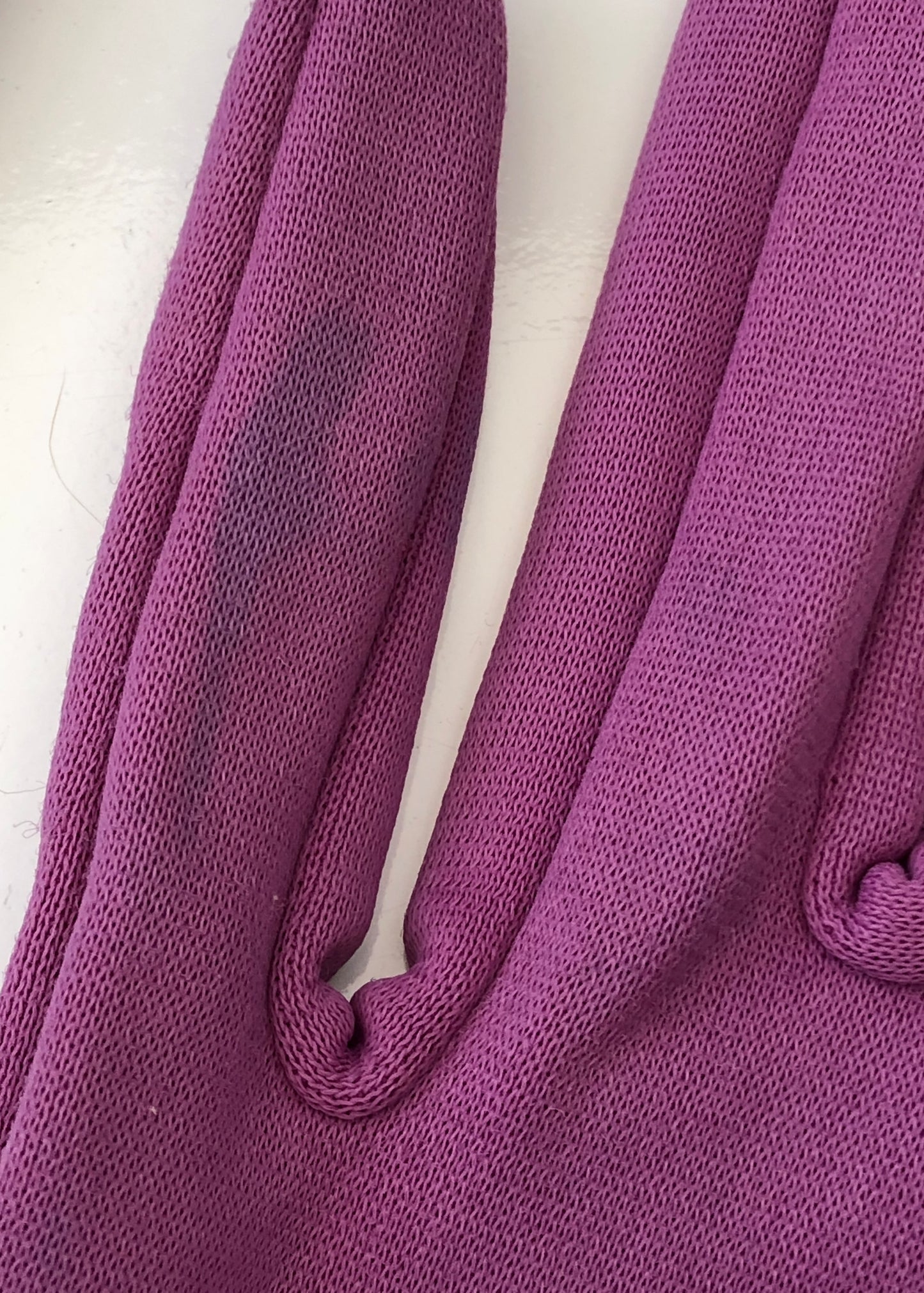 Vintage Purple Short Stretch Day Gloves