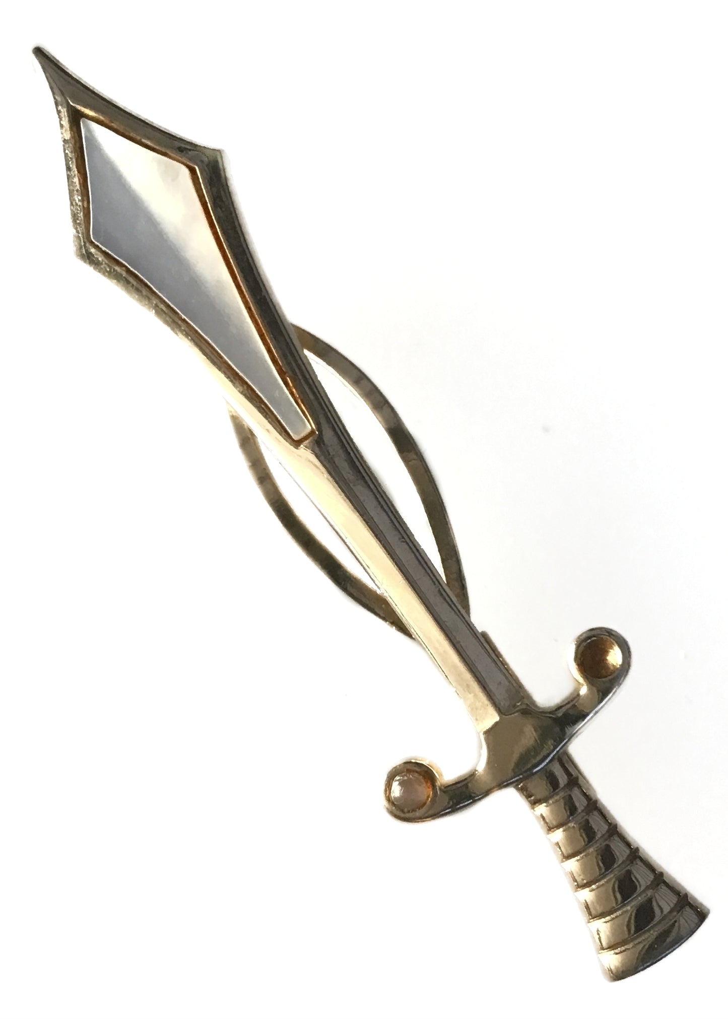 vintage stratton sabre sword tie clip