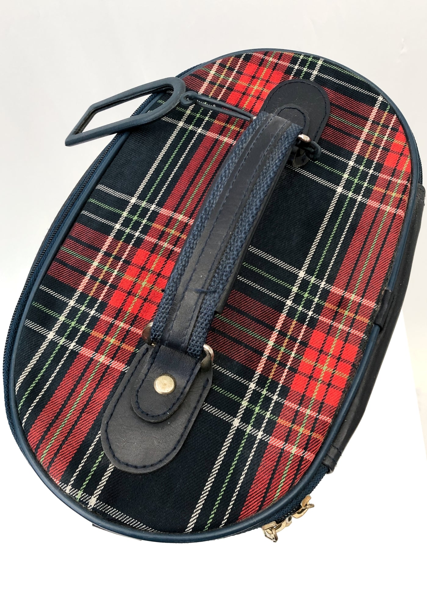 Vintage Constellation Tartan Vanity Case • Travel Flight Case