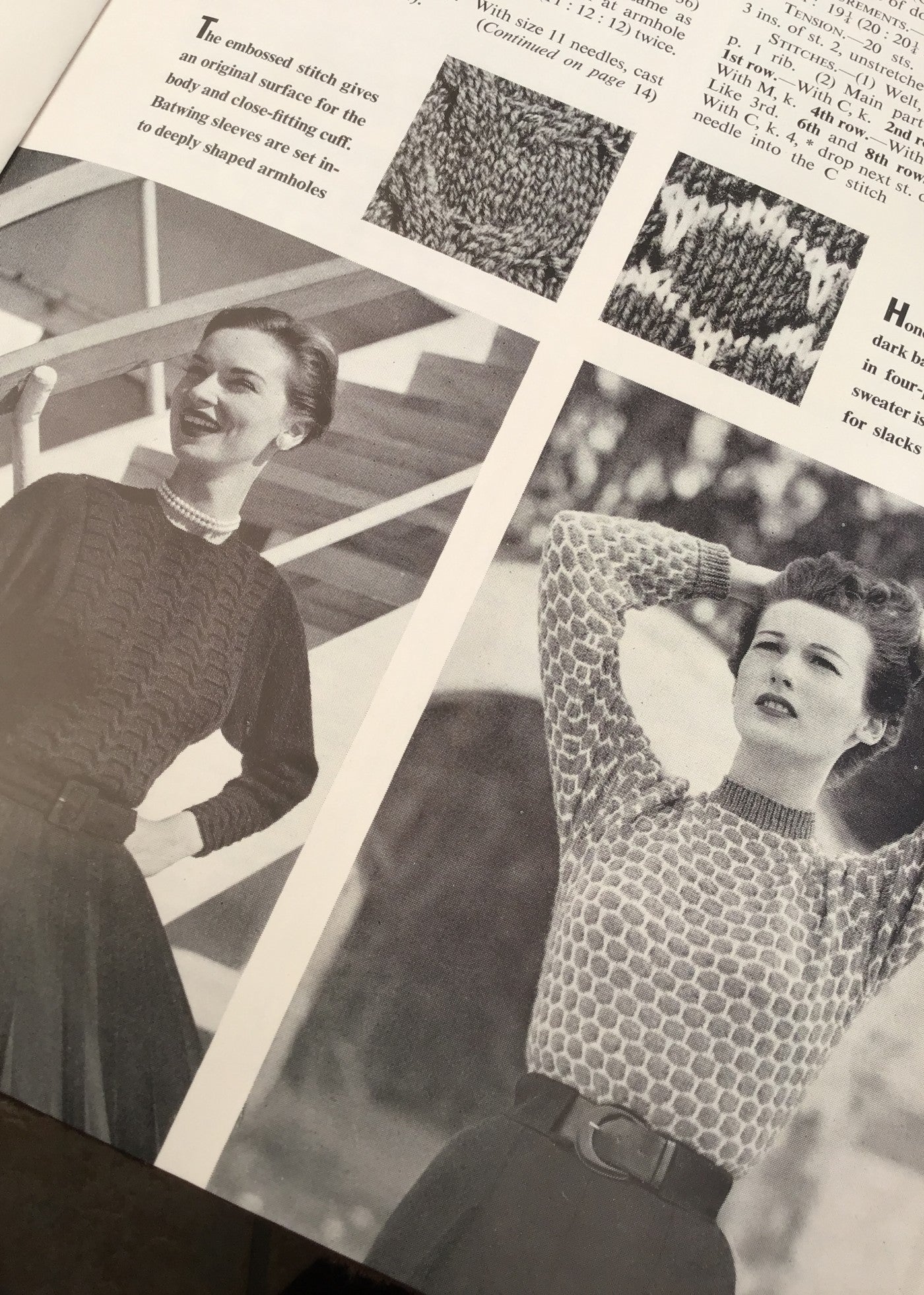 1950s Vogue-Knit #113 • Sweaters and Pullovers 16 Page Pattern Booklet