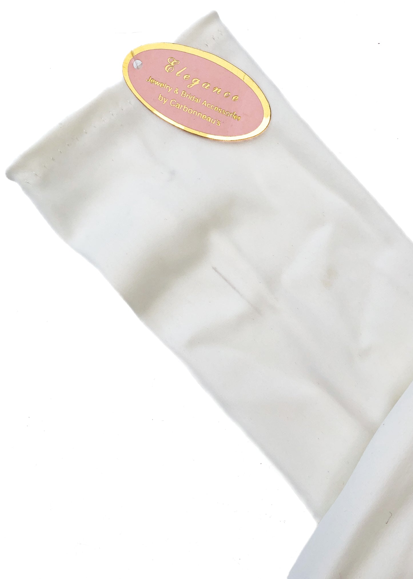 1980s Vintage White Bridal Long Fingerless Pointy Gloves • Opera Length