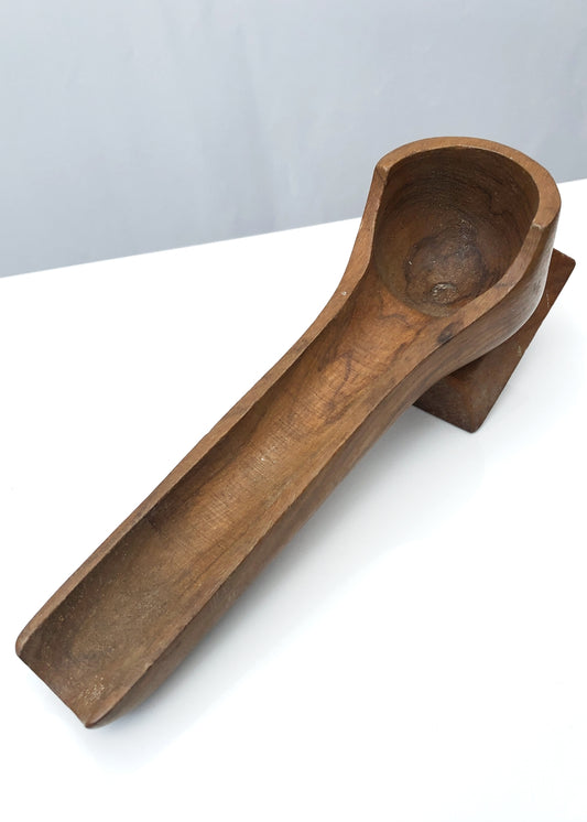 Vintage 50s Wooden Pipe Stand • Man Cave Accessory