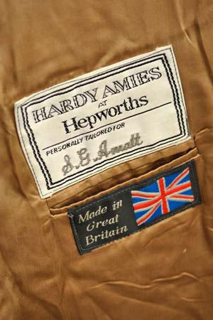 1960s Hardie Amies Tailored Sports Jacket Blazer 38"