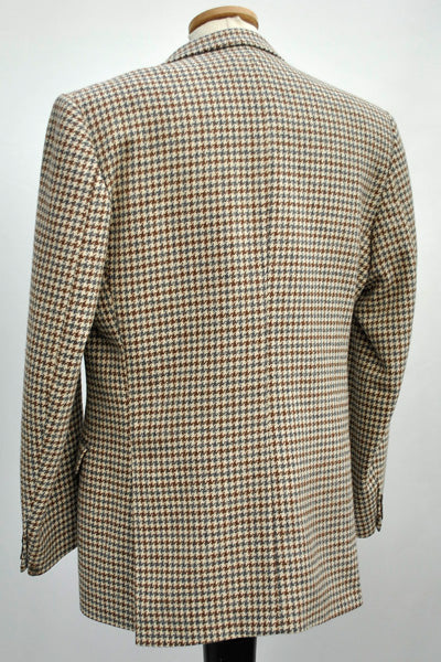 Mens Dunn & Co Houndstooth Tweed Check Blazer 40R