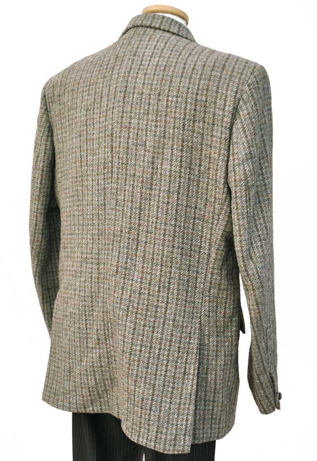 vintage 46R harris tweed jacket by dunn & co