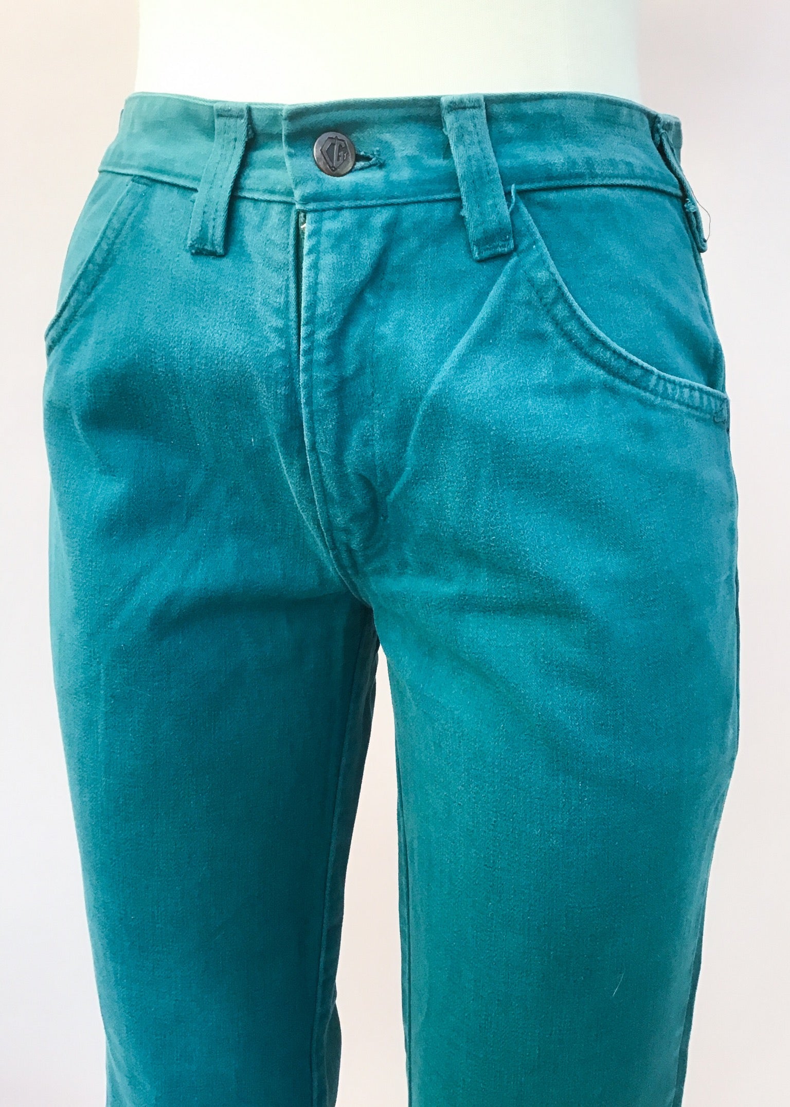 Turquoise on sale bell bottoms