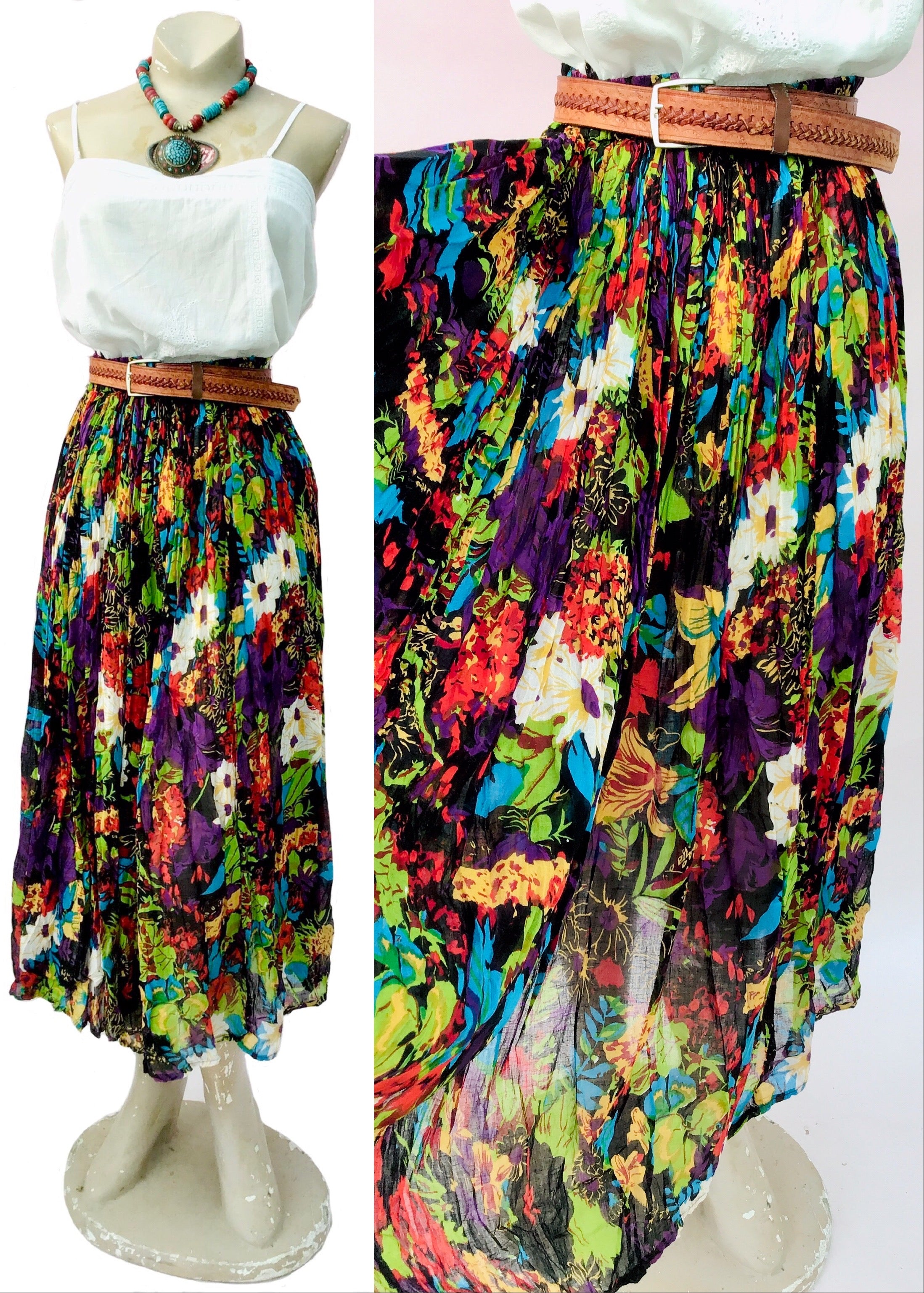 Hippie skirts outlet 40's