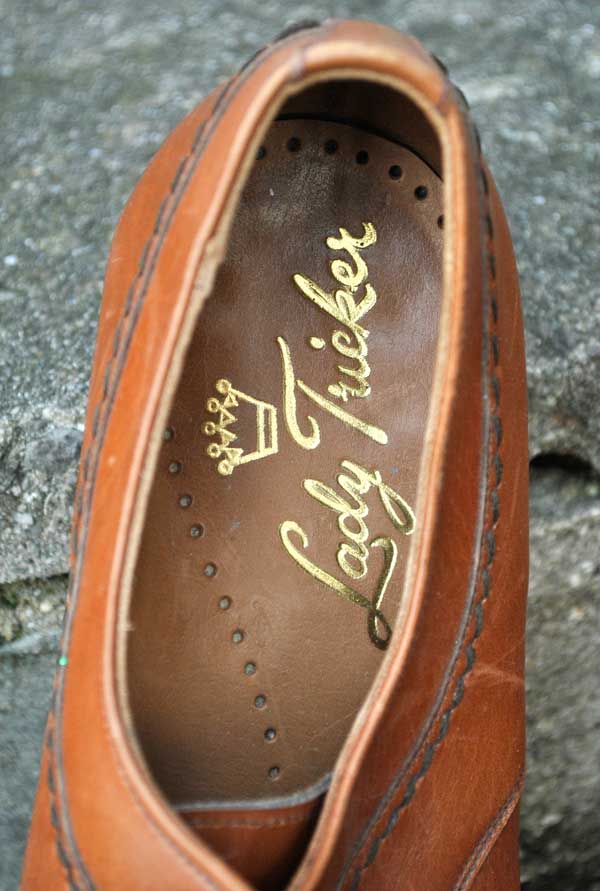 midcentury lady tricker shoes