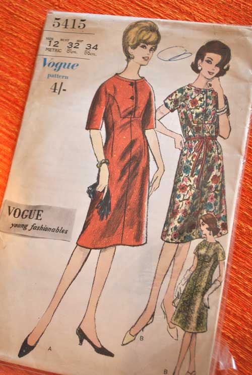 Vogue 5415 Dressmaking Pattern
