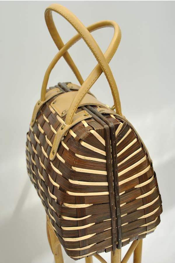 Vintage Bamboo Wicker Handbag