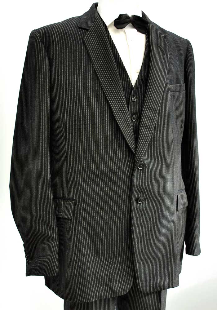 50's Vintage Black Suit