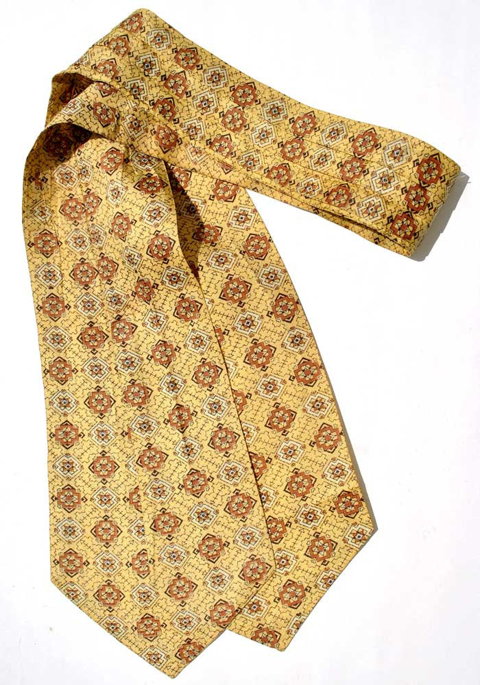 vintage Yellow cravat