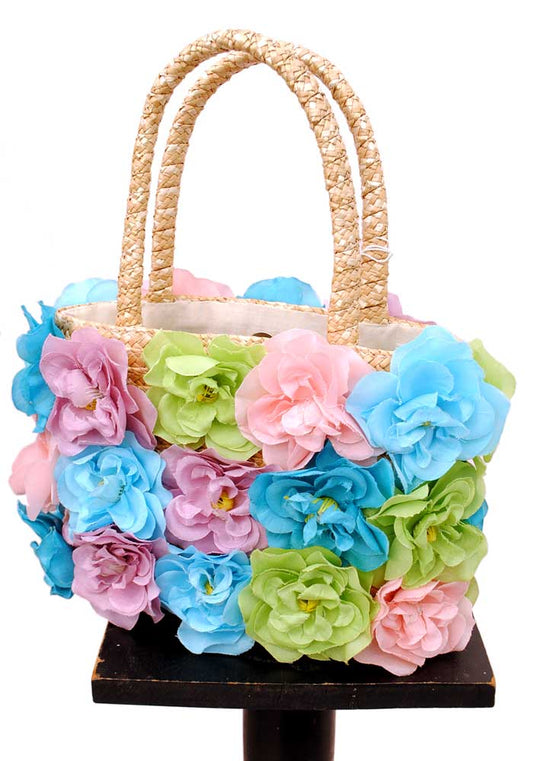 rockabilly flower bag, perfect for VLV fun in the sun