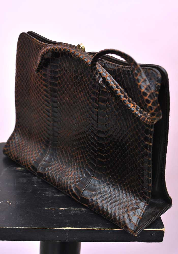 Snakeskin on sale small purse