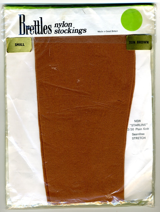 1970s Vintage Nylon Stockings Brettles New Starline