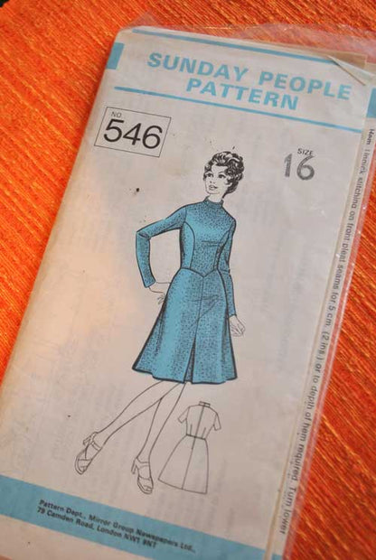 Sunday People Dress Pattern 546