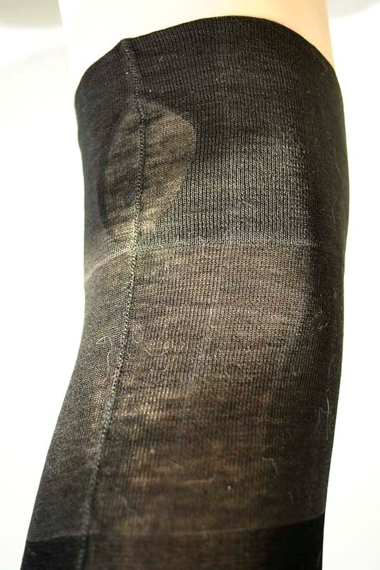 1800s Original Antique Victorian Black Silk Knit Stockings – Top Notch ...